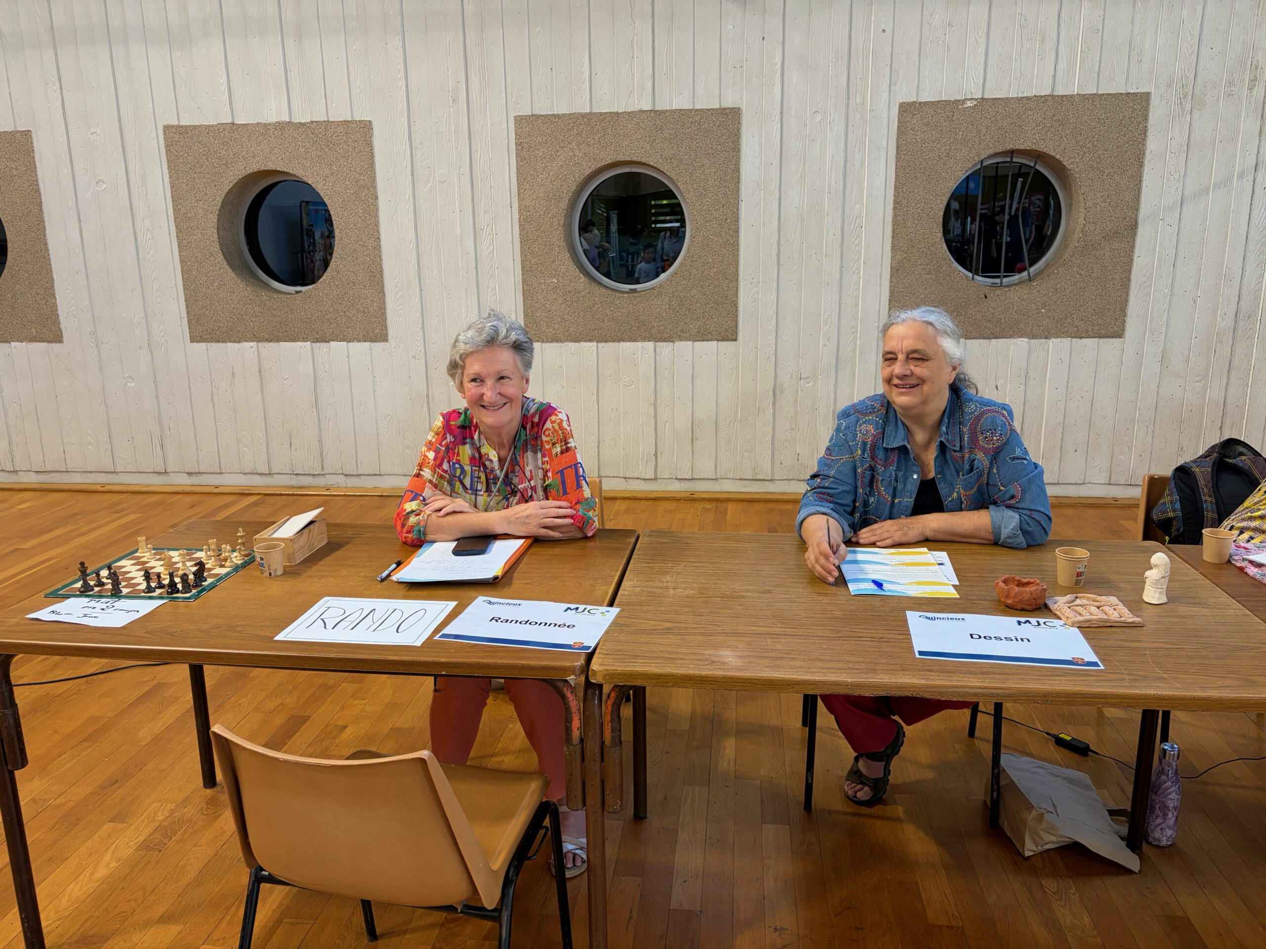 MJC - Echecs, Rando, Dessin
